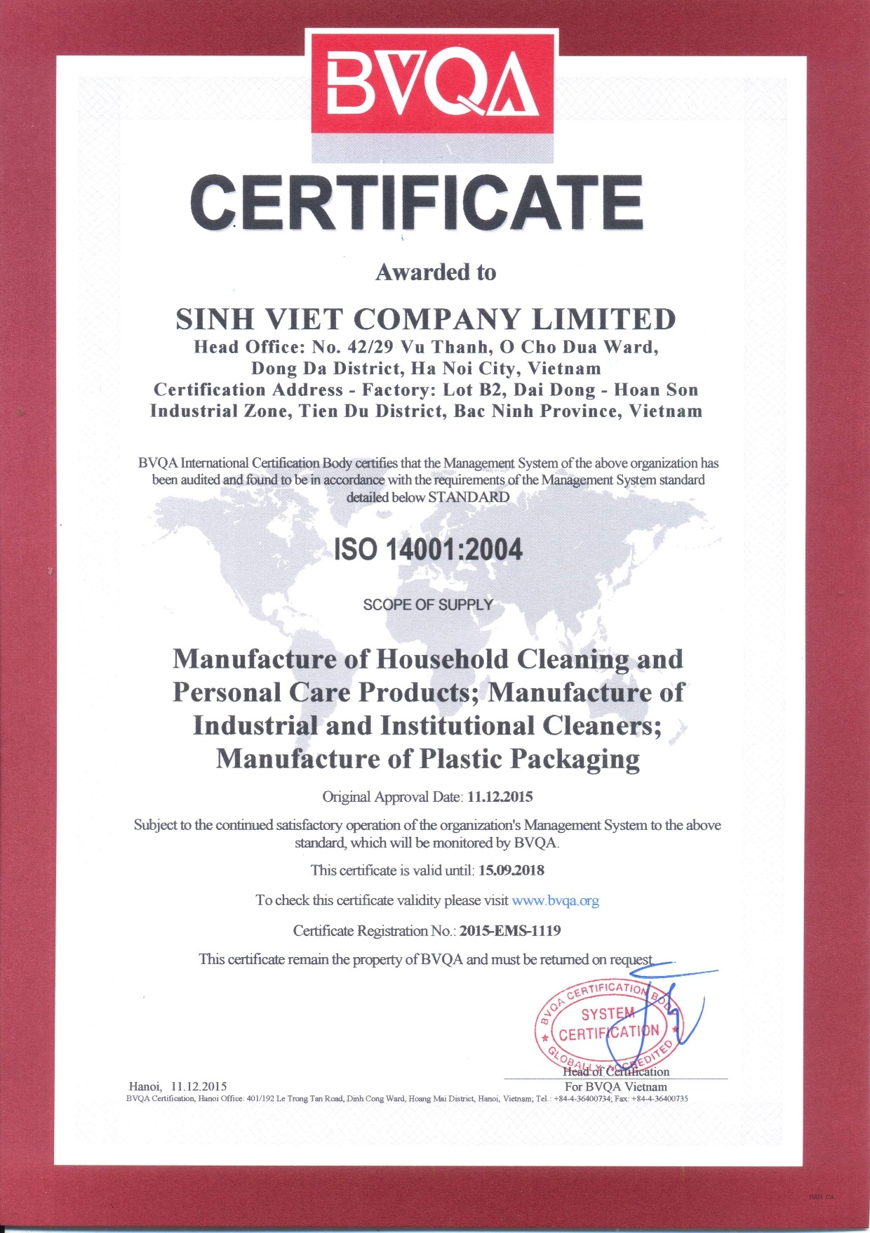 ISO 14001:2004