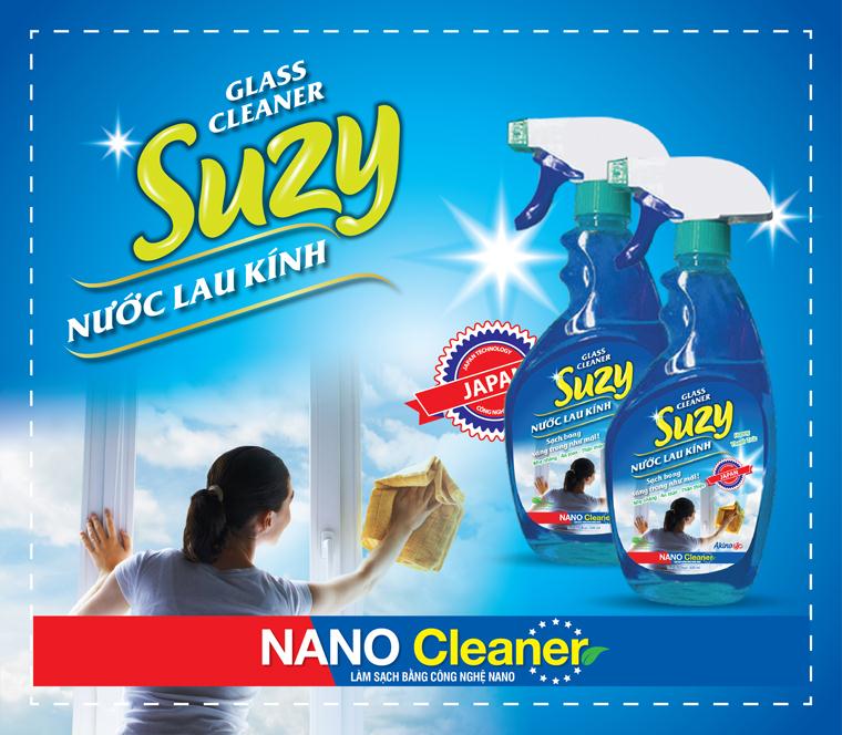 SUZYガラス拭き液 